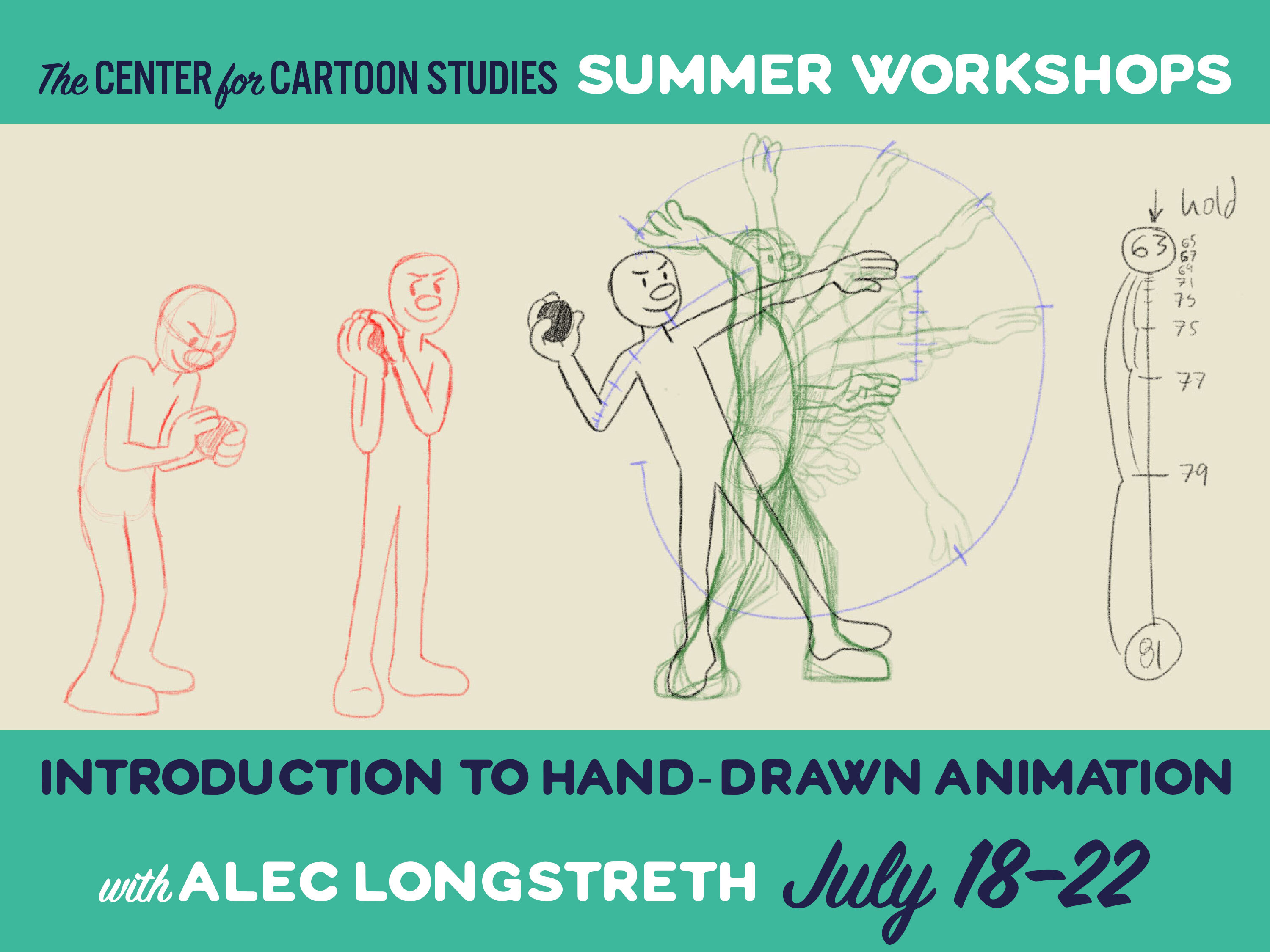 Introduction to Hand-Drawn Animation summer workshop at CCS