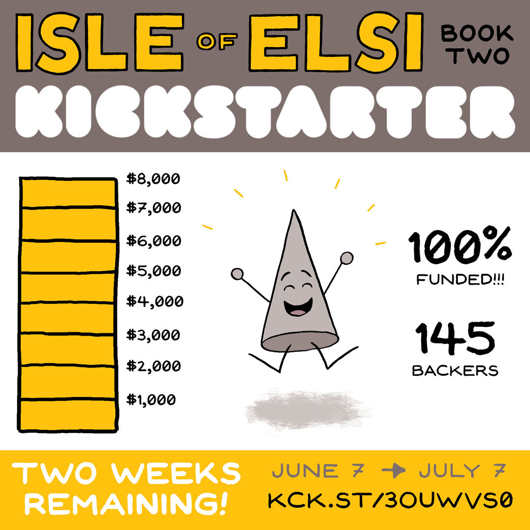 Isle of Elsi Book Two Kickstarter: 100% funded!