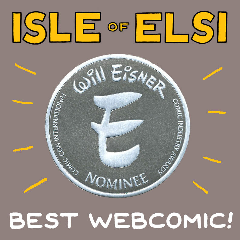 Isle of Elsi Nominated for Best Webcomic Eisner Award