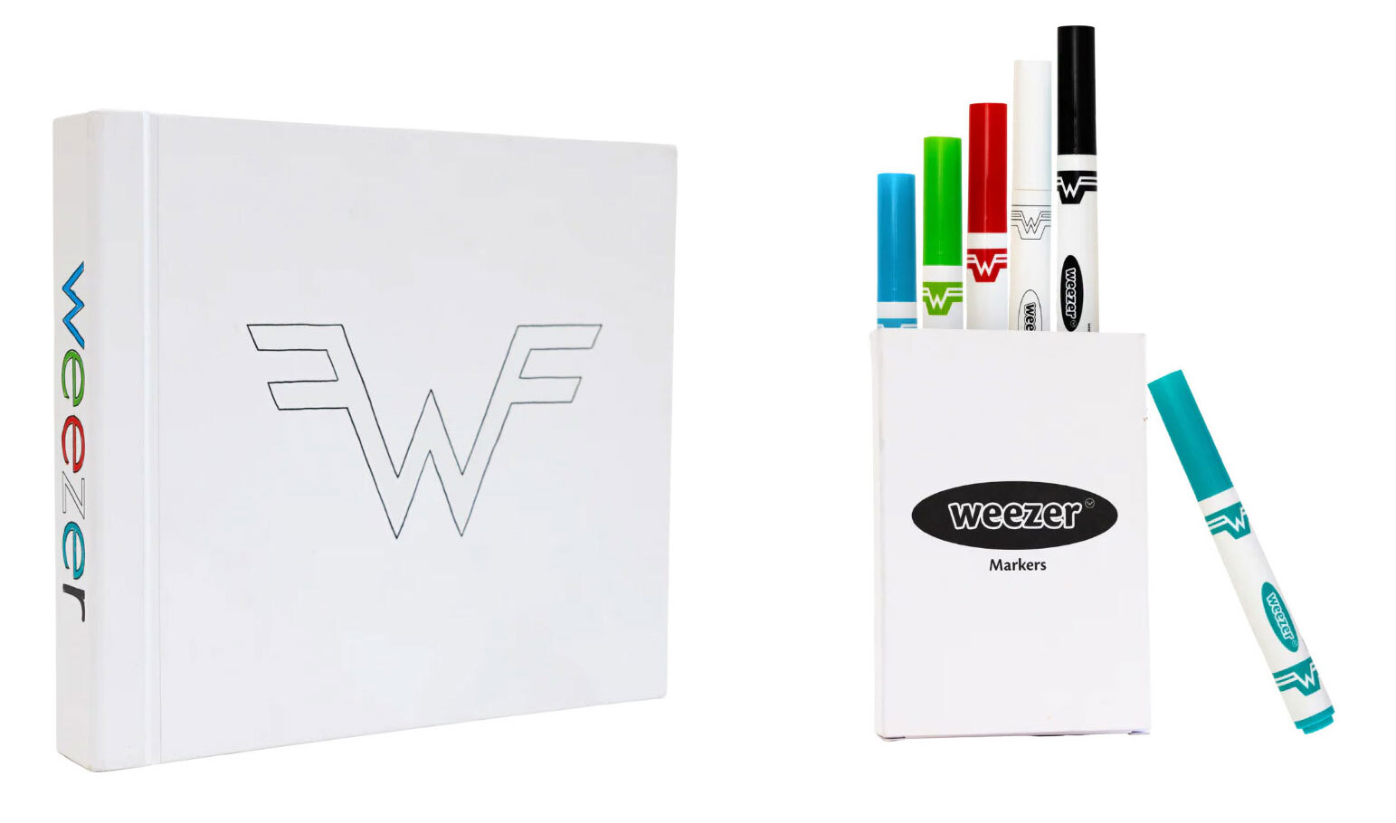 Wezeer coloring book and markers