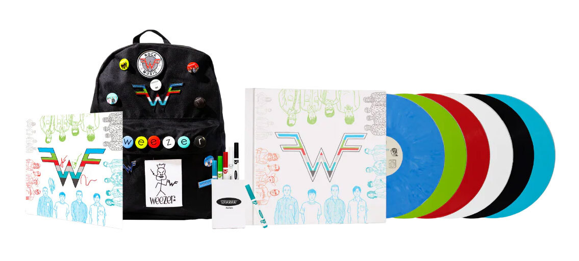 weezer (coloring book) deluxe set