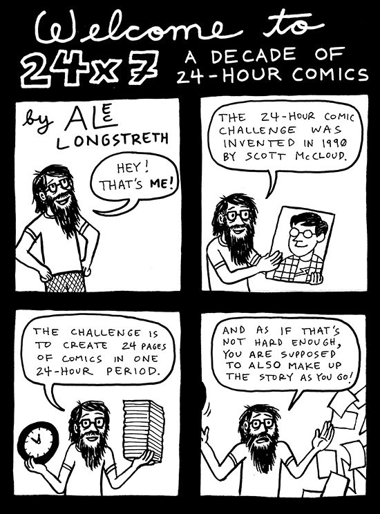 24x7: A Decade of 24-Hour Comics, page 1