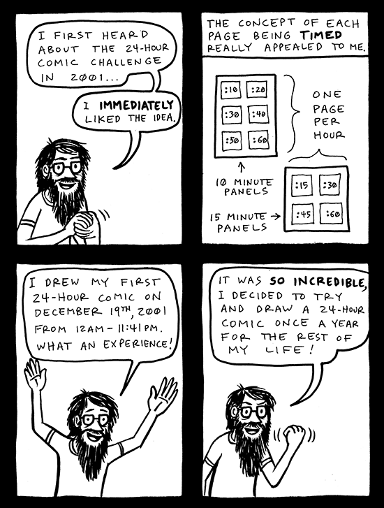 24x7: A Decade of 24-Hour Comics, page 2