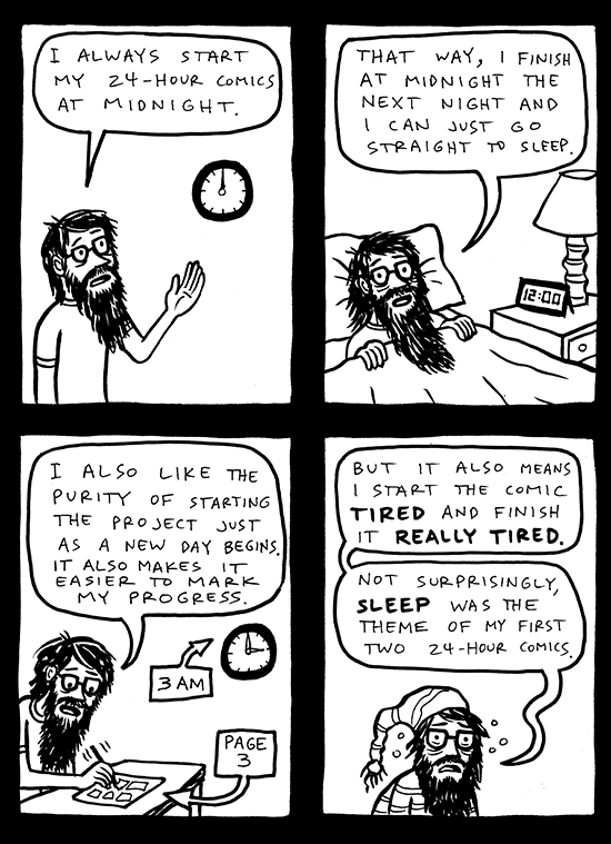 24x7: A Decade of 24-Hour Comics, page 6