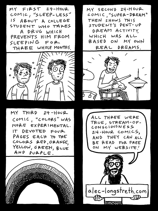 24x7: A Decade of 24-Hour Comics, page 7