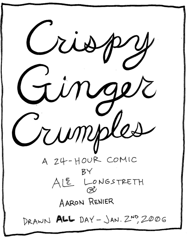 Crispy Ginger Crumples, page 1